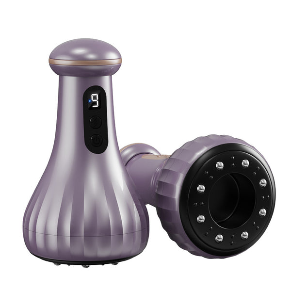 Electric Cupping & Gua Sha Massager (Purple)