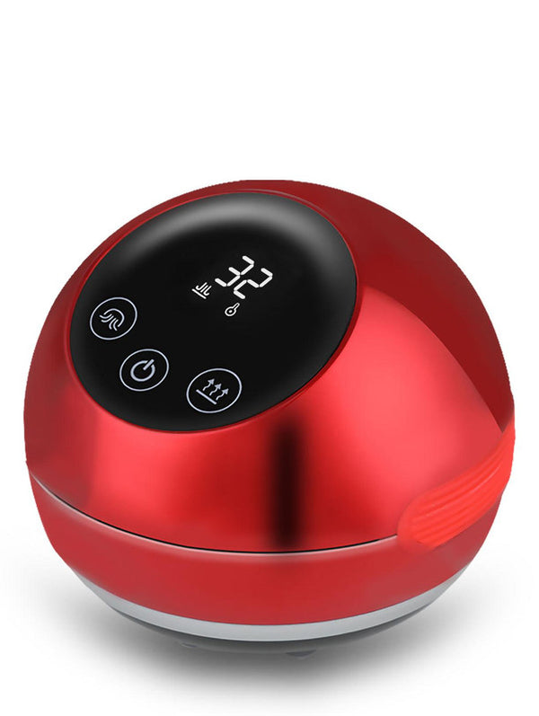 Smart Electric Cupping & Gua Sha Massager (red)