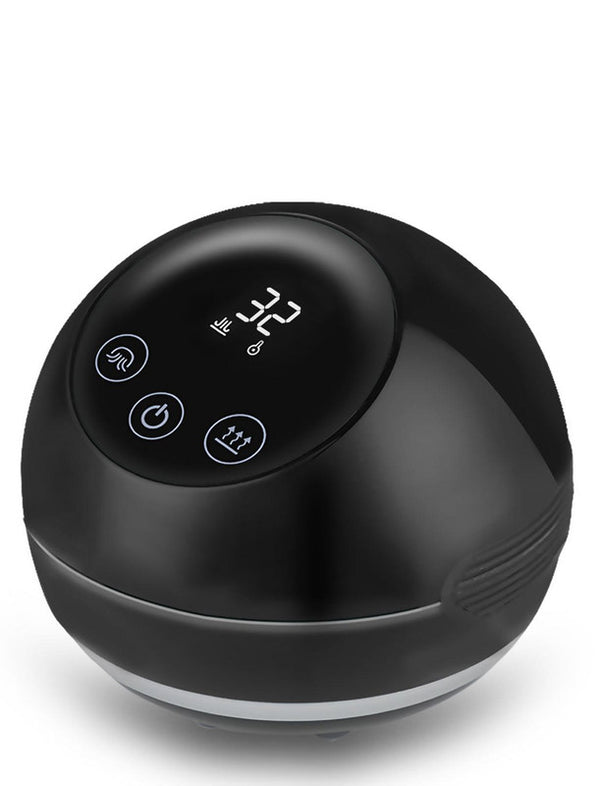 Smart Electric Cupping & Gua Sha Massager (black)