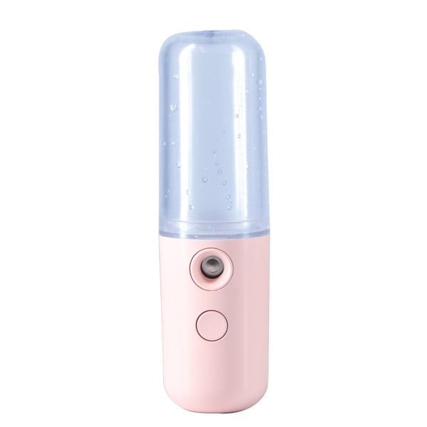 Two Portable Nano Facial Sprayer  - (Light pink)