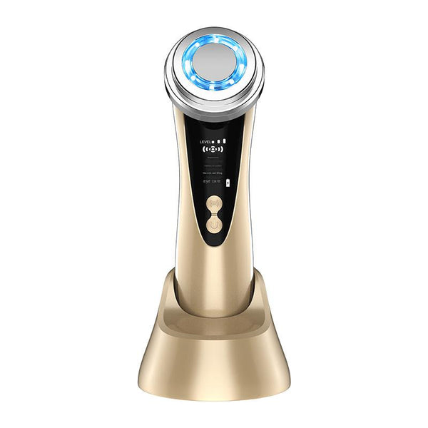 4-in-1 Facial Beauty Device  - (gold)