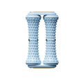 Blue Ergonomic Dual Foot Massage Roller - Deep Tissue Relief for Plantar Fasciitis, Arch Pain & Tired Feet