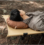 Green Cozy 4-in-1 Wearable Fleece Poncho Sleeping Bag - Multifunctional Camping Blanket with Detachable Hood