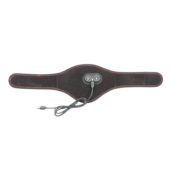 Black Heated Vibrating Neck Wrap with 3 Heat & 3 Vibration Modes