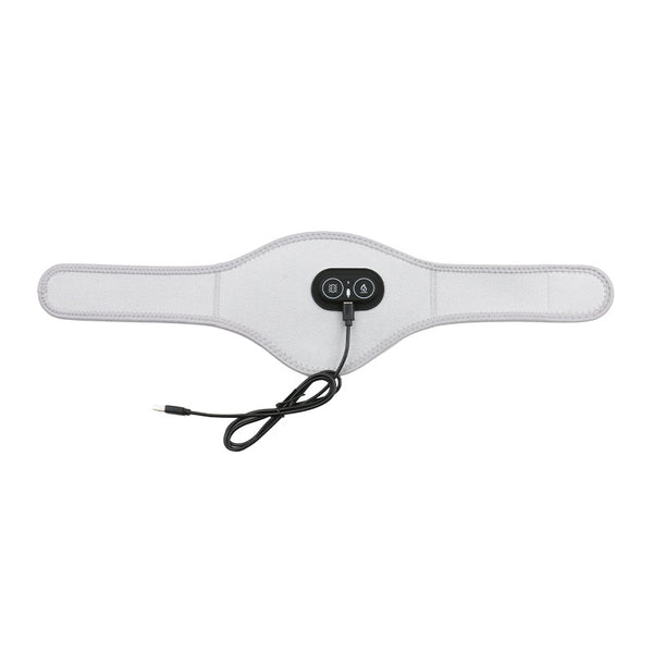 Light Grey Heated Vibrating Neck Wrap