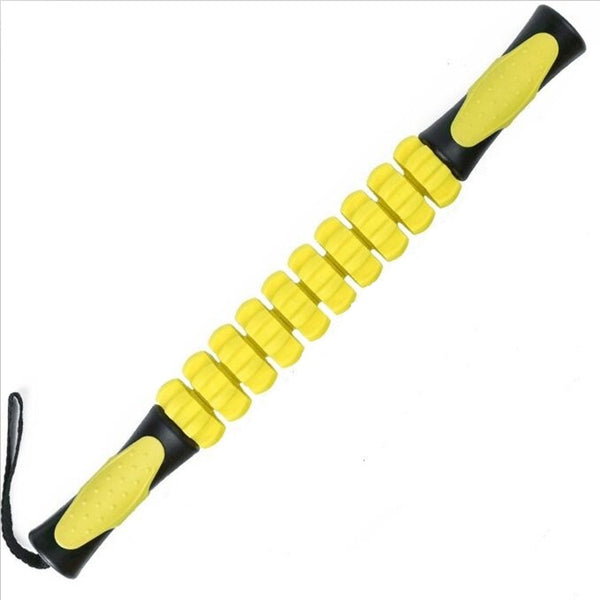 Yellow Deep Tissue Massage Roller Stick