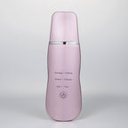 Ultrasonic Skin Scrubber - Deep Cleansing, Peeling, Lifting & Ion Infusion Facial Spatula(purple)