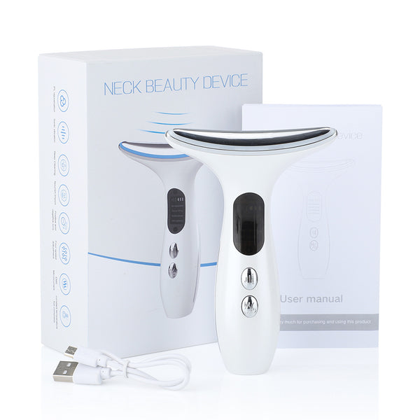 Multi-Function Neck & Face Beauty Device (White)