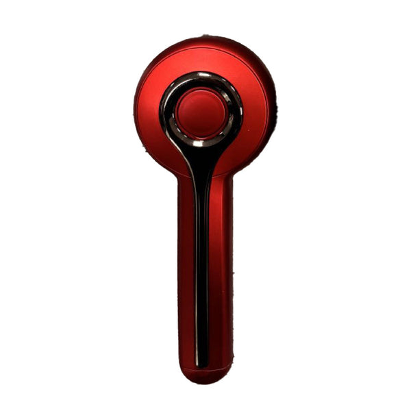 Electric Scalp Massager & Essential Oil Applicator Brush (red)