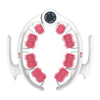 Pink U-Shape 360 Degree Massage Roller - Multi-Functional Leg, Arm & Neck Massager for Muscle Relief & Recovery