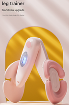 Pink Smart Kegel & Thigh Master with Digital Counter - Adjustable Pelvic Floor Trainer for Women's Home Workout