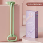 Green Adjustable Resistance Chest Expander with 6 Levels - Cute Cat Ear Puller for Full Body Workout