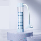 Blue Adjustable Breathing Exerciser & Respiratory Muscle Trainer - Lung Capacity, Core & Pelvic Floor Fitness Tool