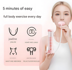 Blue Adjustable Breathing Exerciser & Respiratory Muscle Trainer - Lung Capacity, Core & Pelvic Floor Fitness Tool