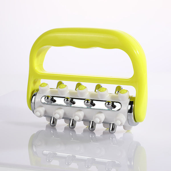 Light Green Ergonomic Body Roller Massager