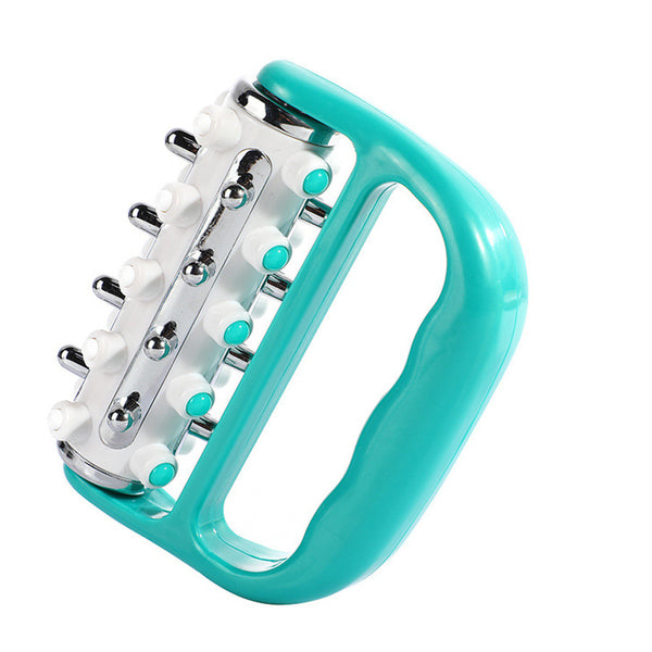 Blue Ergonomic Body Roller Massager