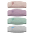 Colorful Fabric Resistance Bands for Legs and Glutes - Set of 4 Non-Slip Workout Loops