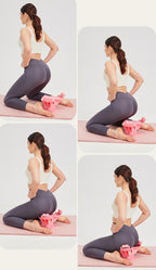 Green Ergonomic Pelvic Floor & Glute Trainer - Home Workout Equipment for Hips and Inner Thighs