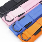 Red Compact Golf Club Carrier - Lightweight Sunday Practice Bag for Driving Range