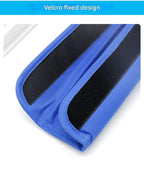 Blue Compact Golf Club Carrier - Lightweight Sunday Practice Bag for Driving Range