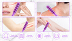 Black Germanium Stone Facial Roller - Uplifting & Sculpting Beauty Massager for Face and Body