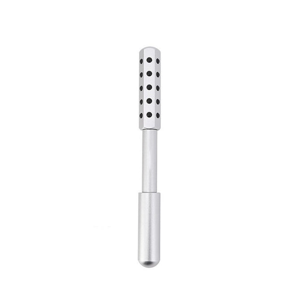 Silver Germanium Stone Facial Roller