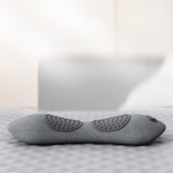 Light Grey 3-in-1 Heated Back Stretcher with Vibration Massage