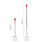 Black Adjustable Magnetic Golf Club Face Alignment and Swing Trainer