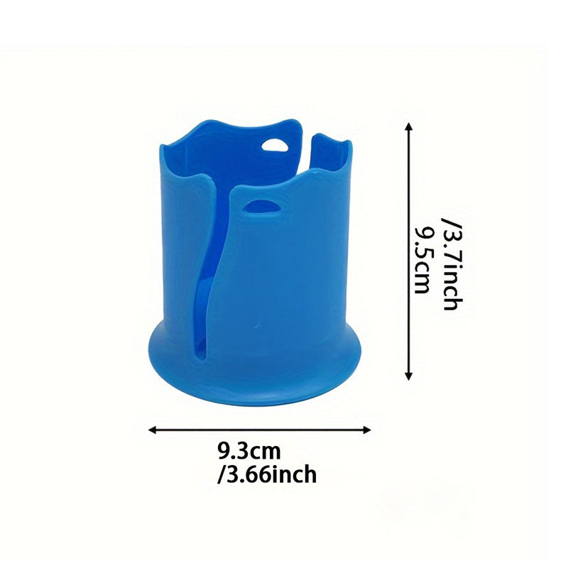 2-Pack Pink Outdoor Surfboard Water Bottle Holder - Portable PP & Silicone Drink Stabilizer for Water Sports