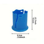 2-Pack Green Outdoor Surfboard Water Bottle Holder - Portable PP & Silicone Drink Stabilizer for Water Sports
