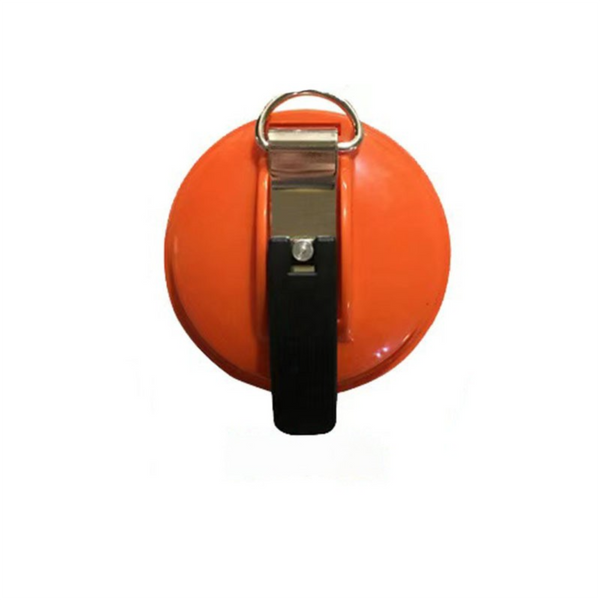 Orange Suction Cup Tie Down Anchors with S-Hooks for Tarps