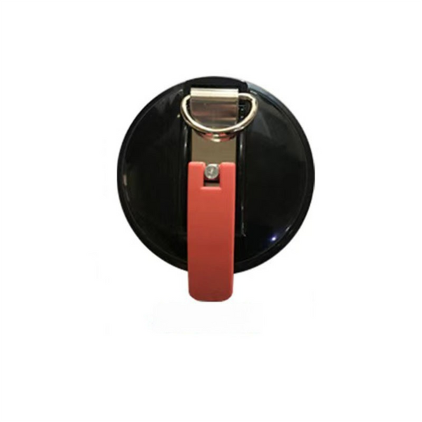 Black Suction Cup Anchors with S-Hooks for Camping Tarps