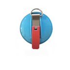 4 Pack Sky blue plate + red buckle Heavy Duty Suction Cup Anchors with S-Hooks for Car Side Awnings and Camping Tarps Multifunctional Tie Down Points for Outdoor Road Trips 10kg Capacity
