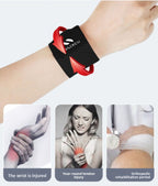 2PCS Adjustable Wrist Support Brace Ultra Thin Breathable Mesh Wrap for Sports Tennis Gym & Daily Office Use One Size Fits Most Cherry Blossom Pink