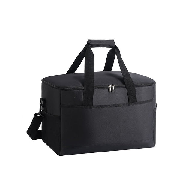 Black Heavy Duty Soft Sided Cooler Tote for Picnics