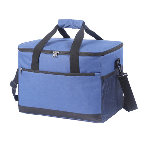 Blue Leakproof Insulated Lunch Tote for Camping and Work