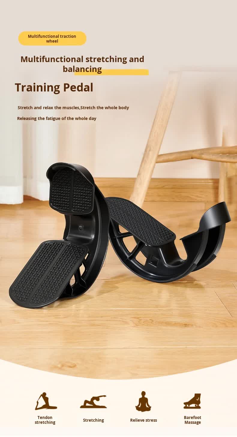 2 PCS Dual Foot Rocker with Connecting Bar - Calf & Ankle Stretcher System for Plantar Fasciitis Relief - Linked Incline Board with Stabiliser Axis - Heavy Duty Pink