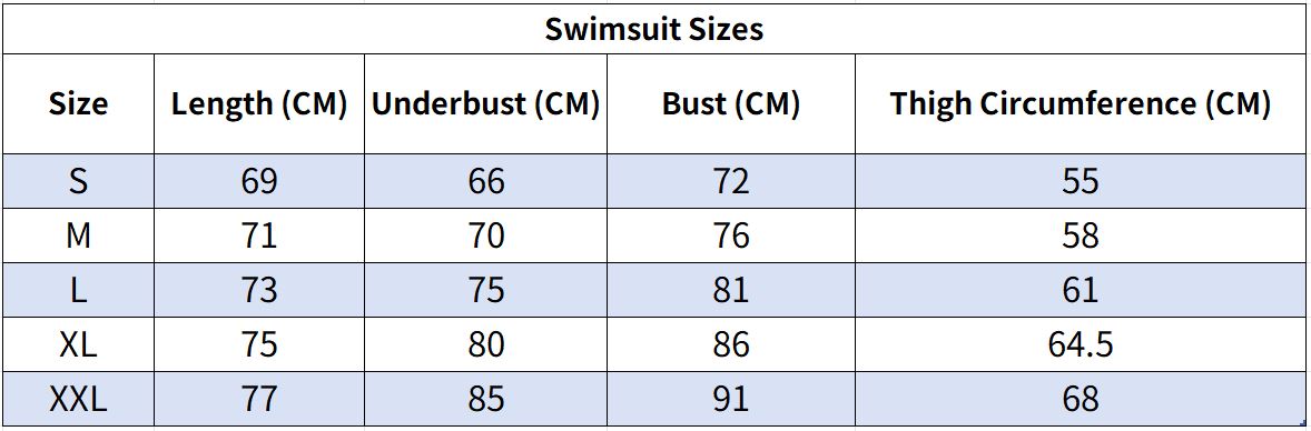 XXL Size Blue Print Women's Sexy One-Piece Swimsuit Set With Matching Wrap Skirt  - European/American Style Bikini with Built-in Pads