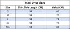 XL Size Blue Print Women's Sexy One-Piece Swimsuit Set With Matching Long Dress  - European/American Style Bikini with Built-in Pads