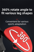 Black 50KG High-Resistance Kegel Trainer With Smart Counter & Leg Straps - Muscle & Thigh Slimming Equipment with Jump Rope & 2 Handles Attachment