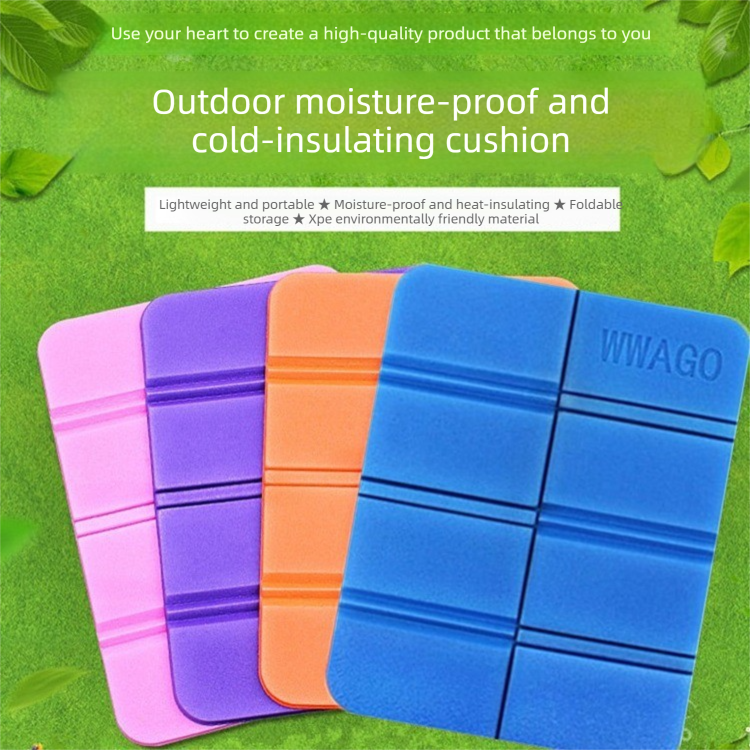 5 Pack Purple Portable Folding Foam Seat Pads Waterproof Damp Proof Mats for Park Camping Beach Hiking Australian Outdoor Activities