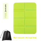 5 Pack Apple green Portable Folding Foam Seat Pads Waterproof Damp Proof Mats for Park Camping Beach Hiking Australian Outdoor Activities