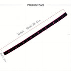 Pink 3 Pack Multi-Loop Yoga Stretching Strap with Numbered Sections 90cm Elastic Resistance Band for Dance Pilates Body Sculpting Australian Fitness Gear