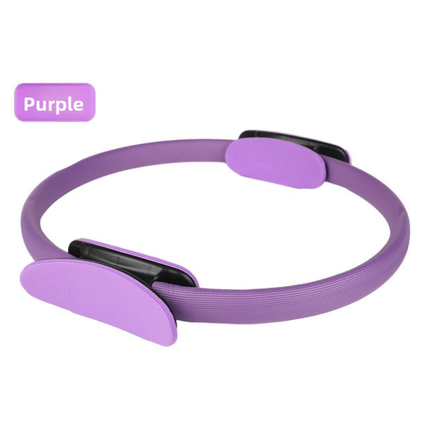 Purple Pilates Ring Exercise Tool – High-Elasticity Yoga Ring for Core Strength, Postpartum Recovery, Glute Toning & Full-Body Workout (Unisex)