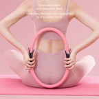 Purple Pilates Ring Exercise Tool – High-Elasticity Yoga Ring for Core Strength, Postpartum Recovery, Glute Toning & Full-Body Workout (Unisex)