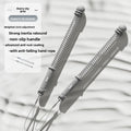 Grey Multifunctional Cordless Battle Rope with Adjustable Weight Rings for Home Gym Professional Strength Training Tool for Local Professionals Standard Fit