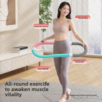 Flexible Hula Hoop with PVC Spring Design for Core Strength and Waist Toning Ideal for Home Fitness and Postpartum Recovery Local Standard Fit