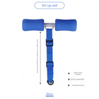 Portable Sit-Up Assistant Bar Door & Bed Anchor Core Trainer Adjustable Ab Workout Equipment Blue