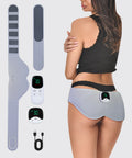 Electric Hip Trainer EMS Muscle Stimulator Buttock Lifting Belt with Remote Control 10 Modes 30 Intensity Levels Rechargeable Home Gym Workout