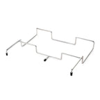 Portable Outdoor Camping Trash Bag Holder Stand Stainless Steel Folding Garbage Bag Rack for Picnic Kitchen and Student Desk Storage Natural